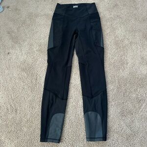 REI hiking leggings black XS